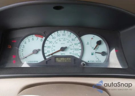 2004 Toyota Corolla Le z USA, uszkodzony, nr VIN JTDBR32E542023776